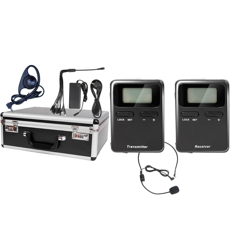 008A Silent Conference Systems for Europe With 40-port charging case