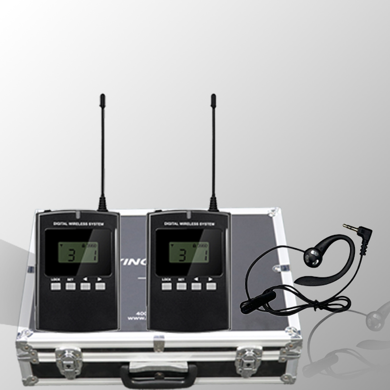 Two-way Tour Headsets Audio Guide System tour guide system